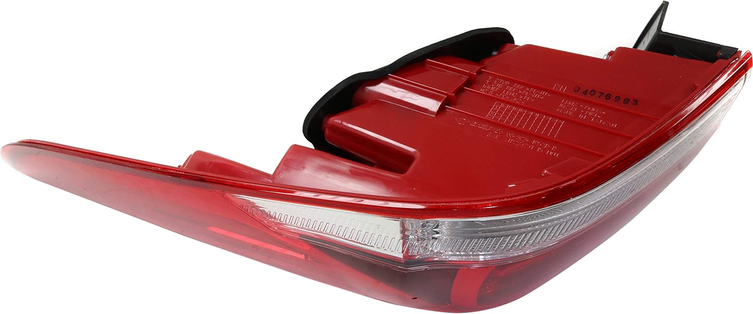 Go-Parts - Tail Light for Kia Optima 2016-2020, Right (Passenger) Outer Assembly, Halogen, Excludes Hybrid Model, Suitable for USA Built Vehicle, Replacement 2017 2018 2019