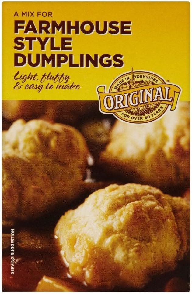Goldenfry Original Mix for Farmhouse Style Light & Fluffy Dumplings (142g)