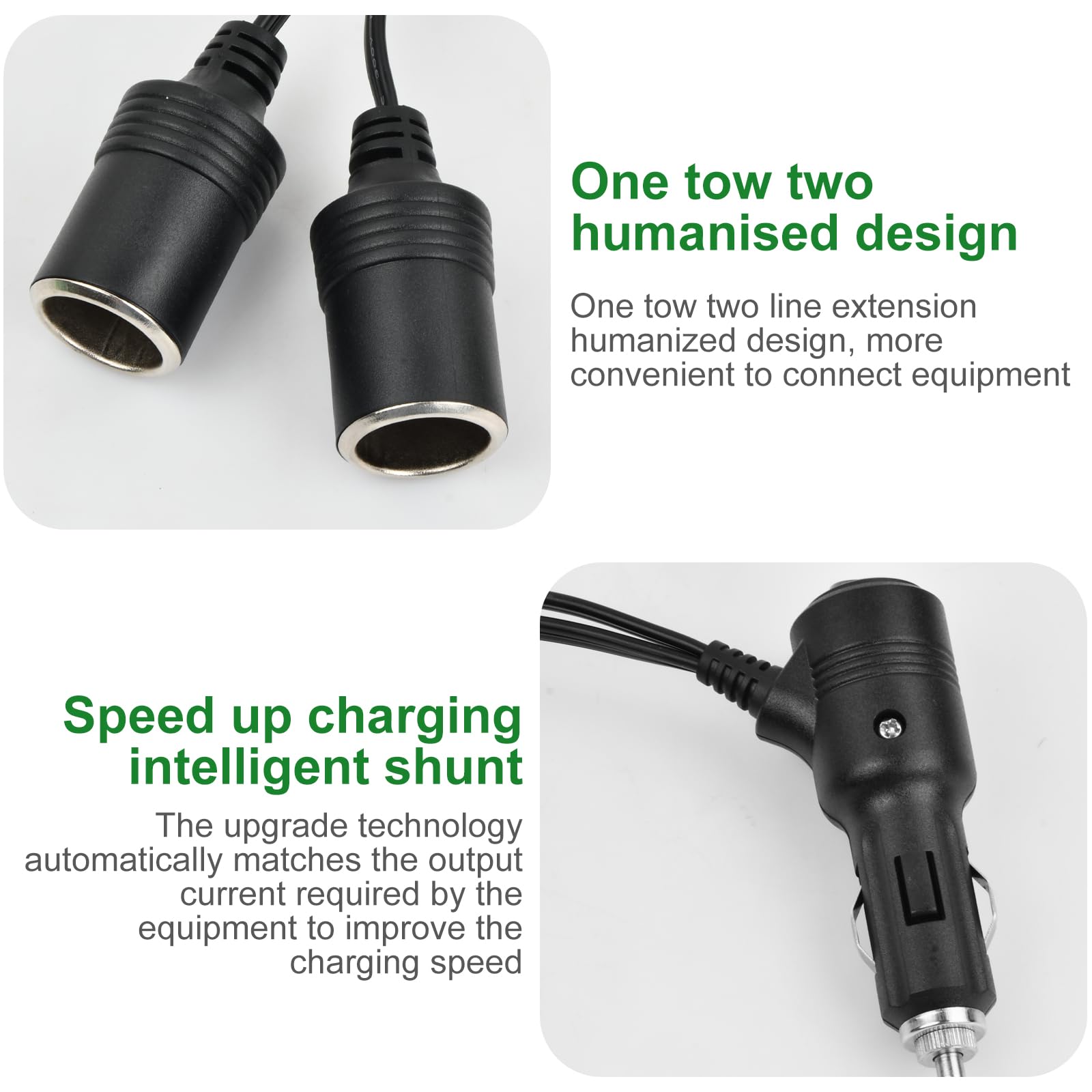 1M 12/24V presa accendisigari universale per auto spina adattatore di alimentazione prolunga cavo di prolunga accessori per auto in filo di rame  34