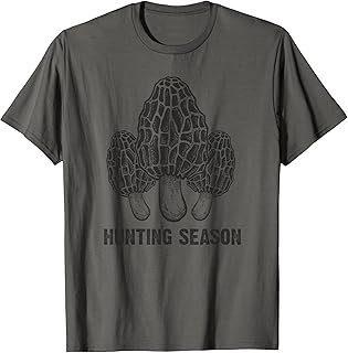 Morel Mushroom Hunting Season funny morchella foraging gift T-Shirt