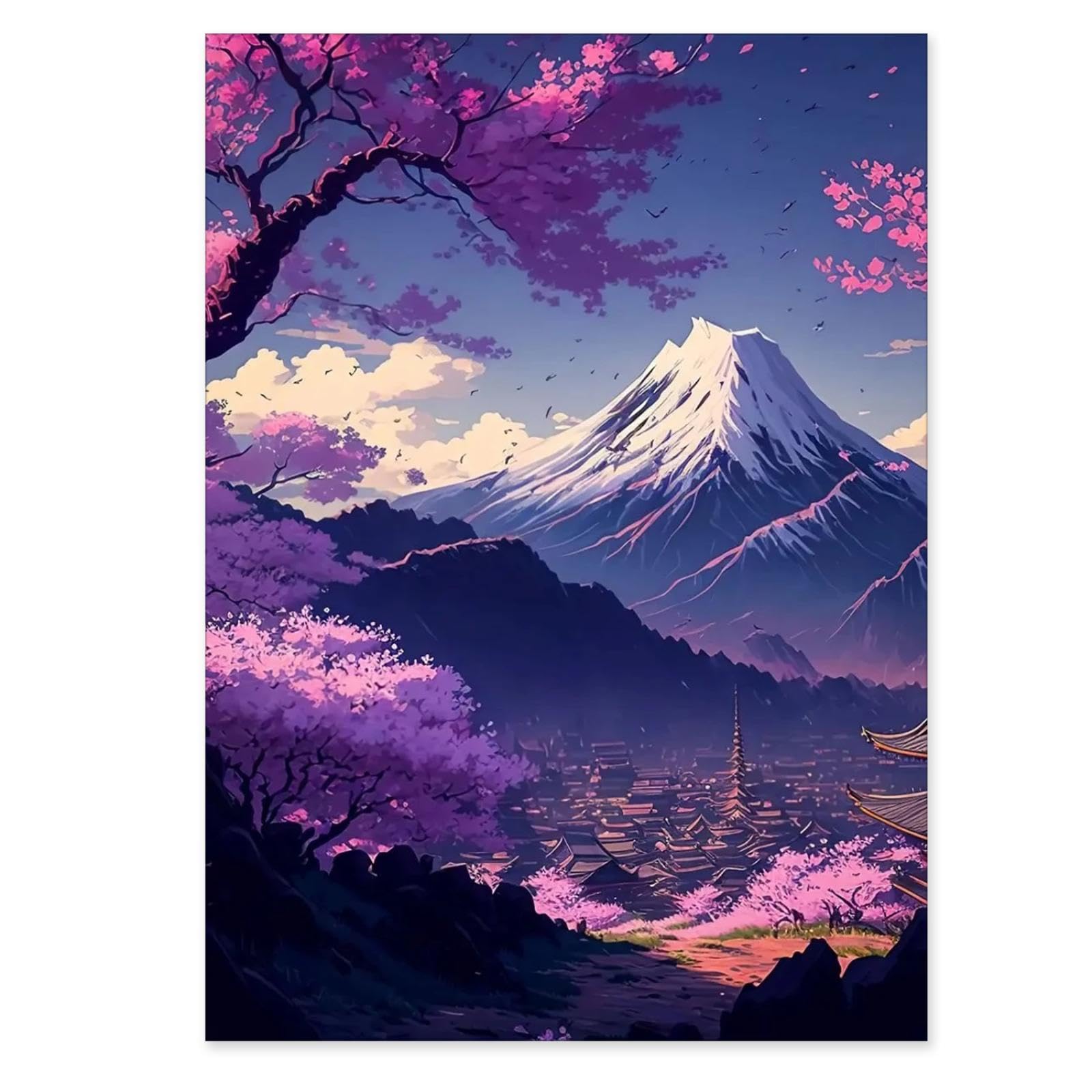 アート・デザイン・音楽 Canadion Landscapes Amazon.com: IUPKHHDS Japanese Landscape Prints-Japanese