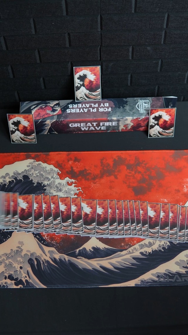 Amazon.com: Realm Guard - 14x24 TCG/MTG Playmat (The Great Fire