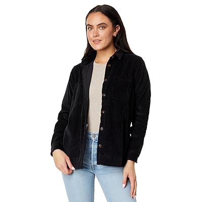 L.L.Bean Comfort Corduroy Relaxed Shirt Long Sleeve Women