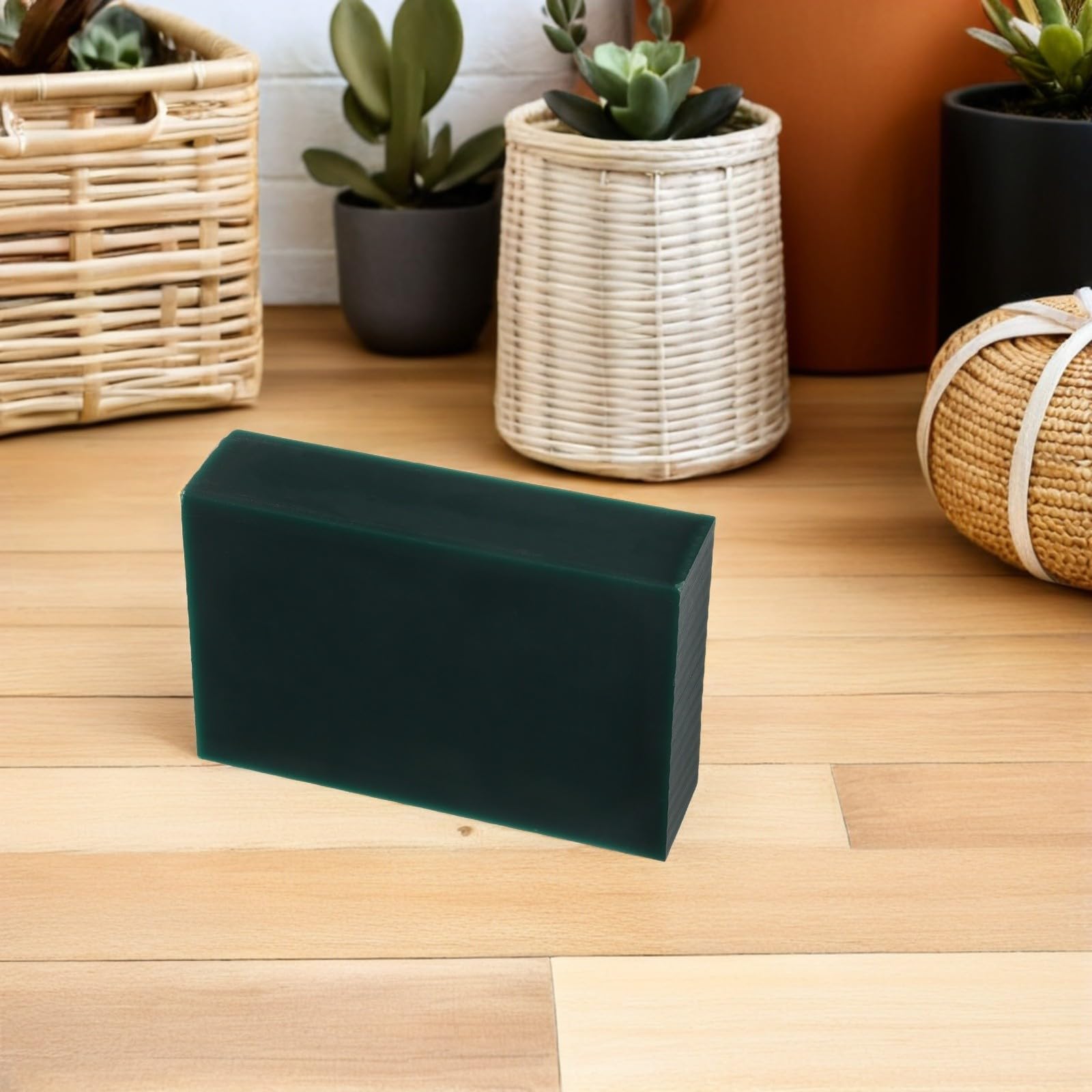 DOITOOL Blocco di Cera Verde Materiale per Stampaggio Facile da Modellare per Intaglio Gioielli per Creazione di Anelli e Progetti Artigianali Fai da Te