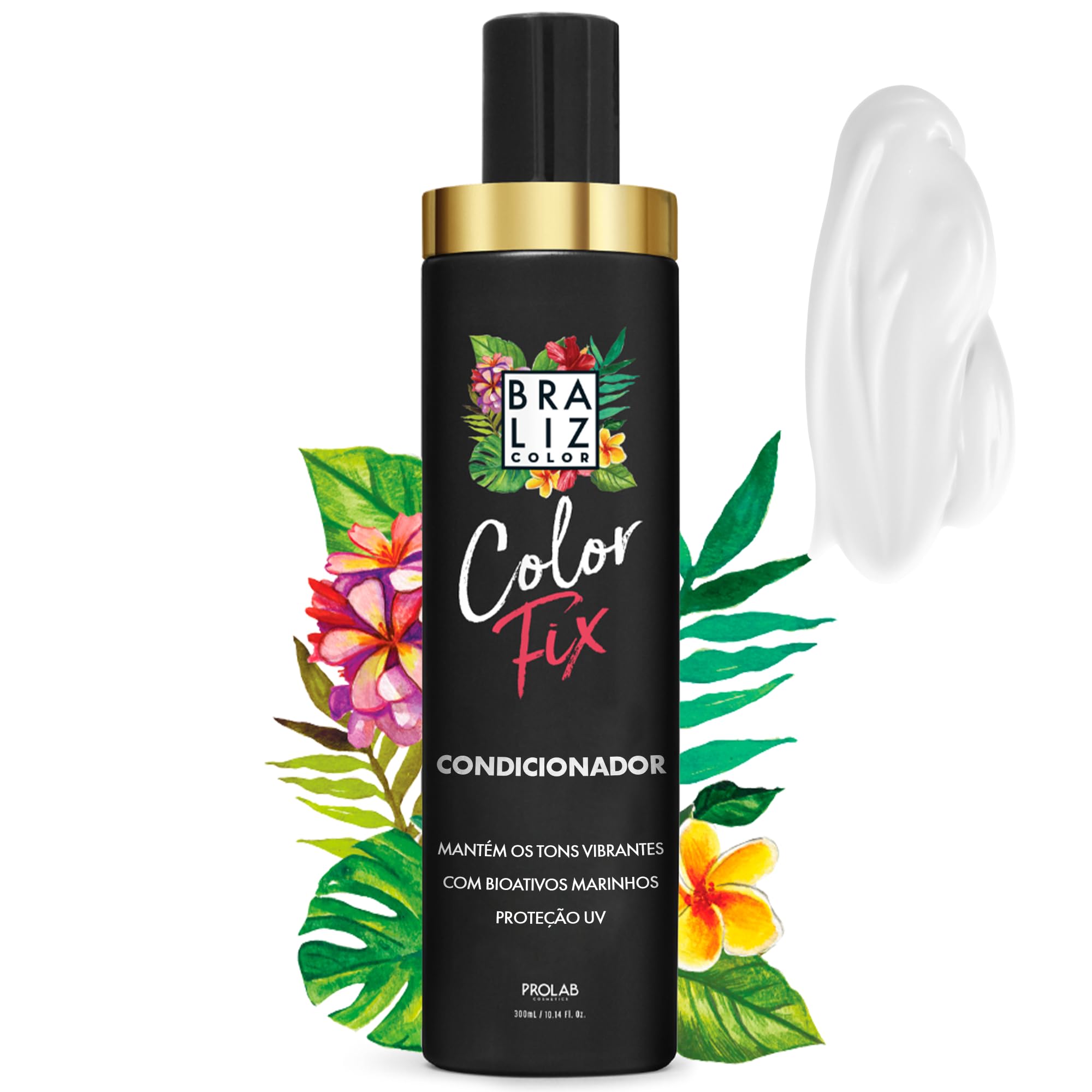 Condicionador Pós coloração Braliz Color Fix - Com Bioativos marinhos para a preservação