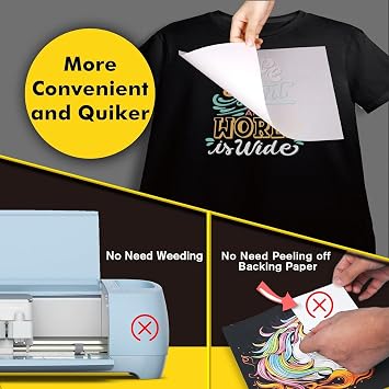 A-SUB DTF Transfer Film - 100 Sheets A4 DTF Film for Sumblimation or DTF Inkjet Printer, Double Sided Matte Direct to Film Transfer Paper for T Shirts and All Fabrics