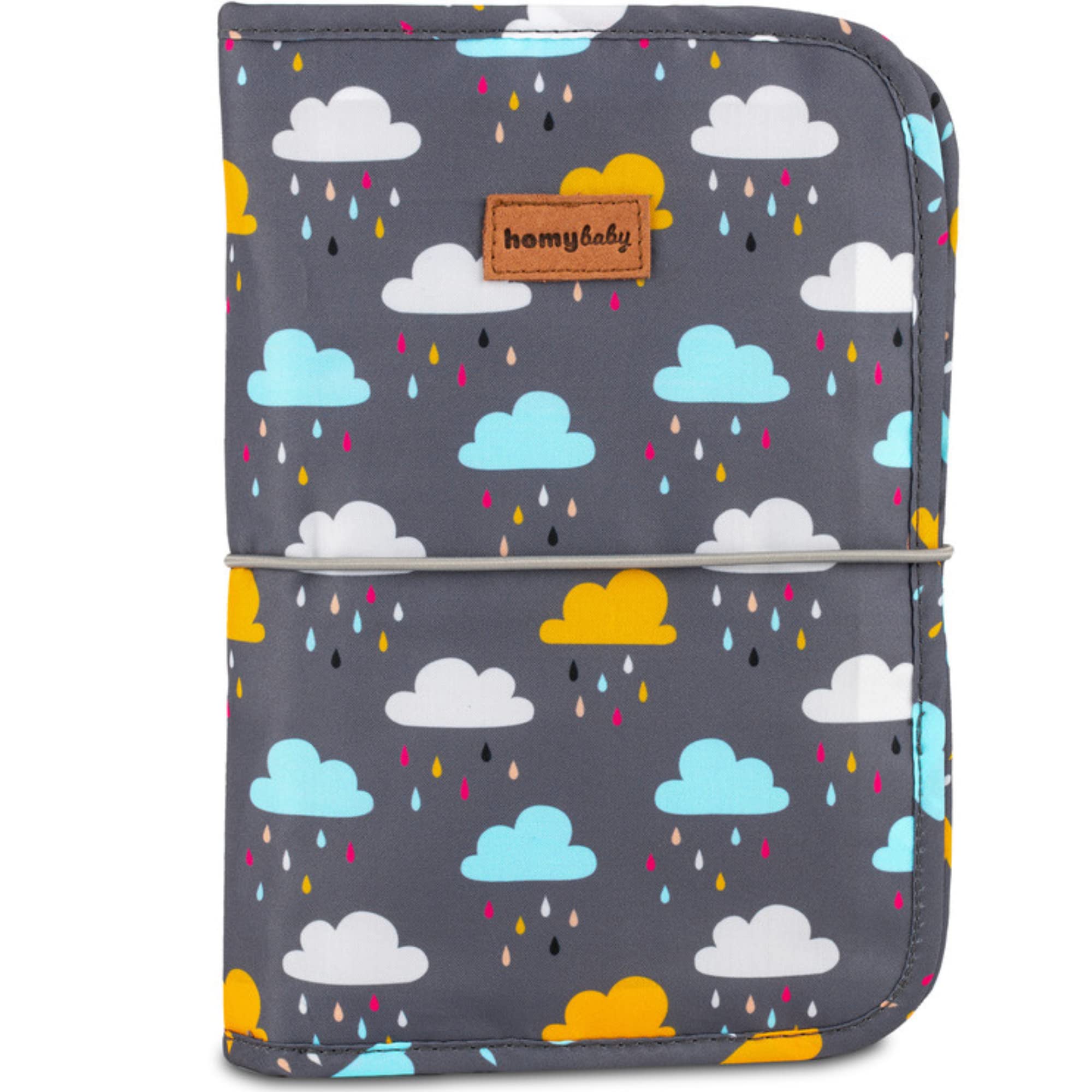 HOMYBABY Fasciatoio portatile impermeabile pieghevole borsa da viaggio con tasche compatto