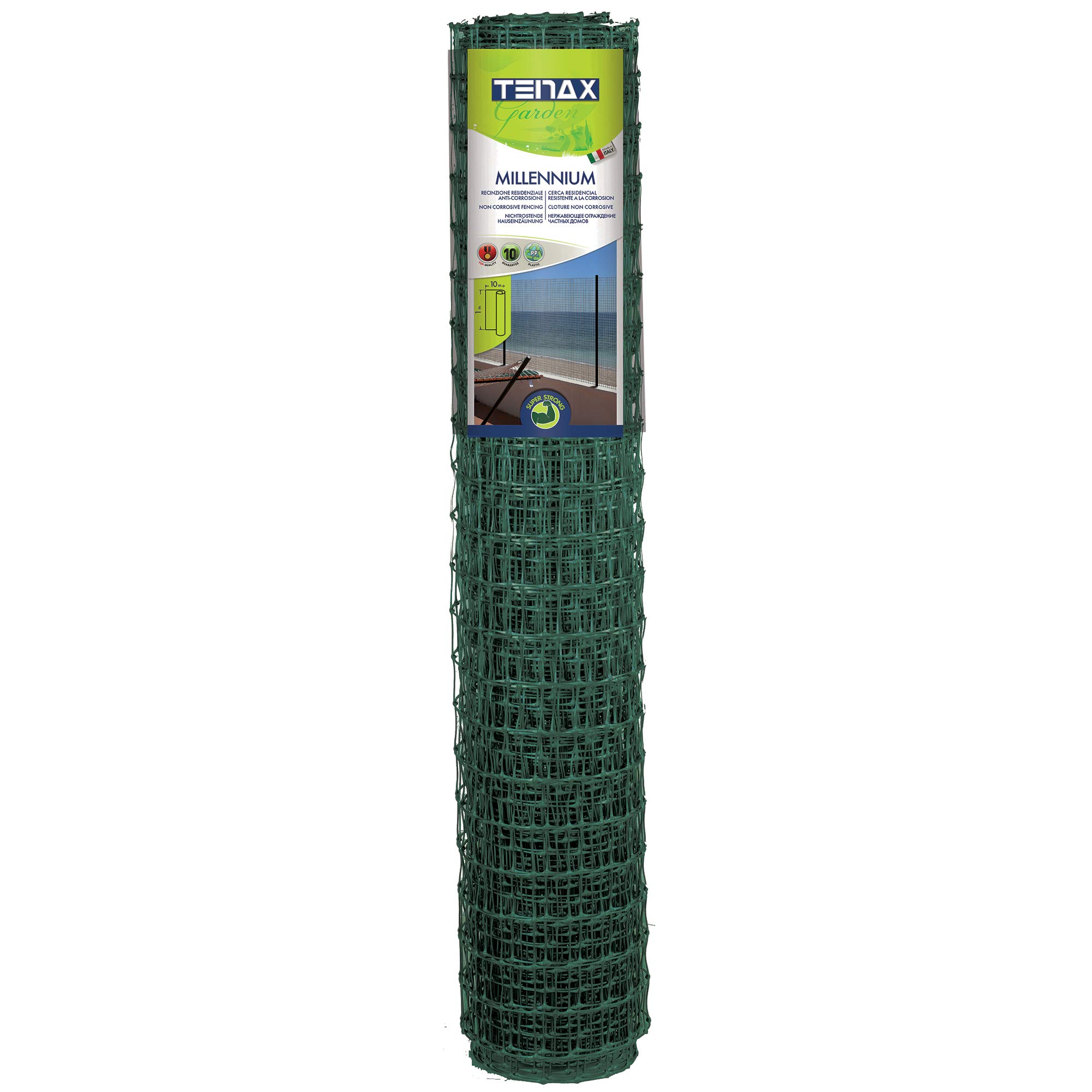 Quality ferreteria plus M293010 - Malla alta resistencia millennium 1x10 m verde