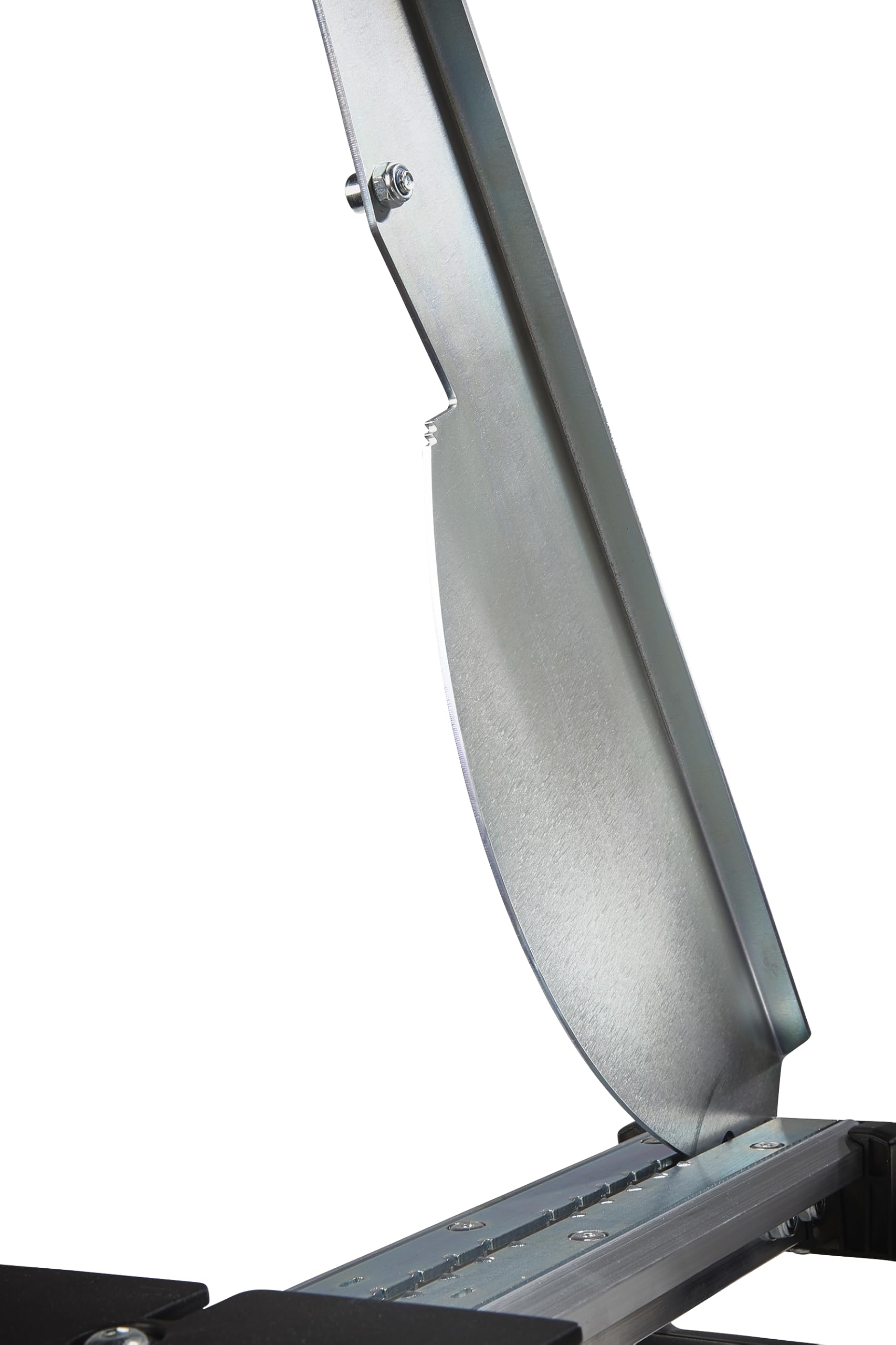 Wolfcraft 6937000 Laminatschneider LC 600 | Schneidegerät für Laminat von bis zu 46,5 cm Breite | Max. Schnittstärke: 11 mm | Ideal für Standard-Verlegearbeiten | mit Trittschalldämmung bis 11 mm - Winkelschnitte 0°-180° - Aluminium, staubfreies Schneiden