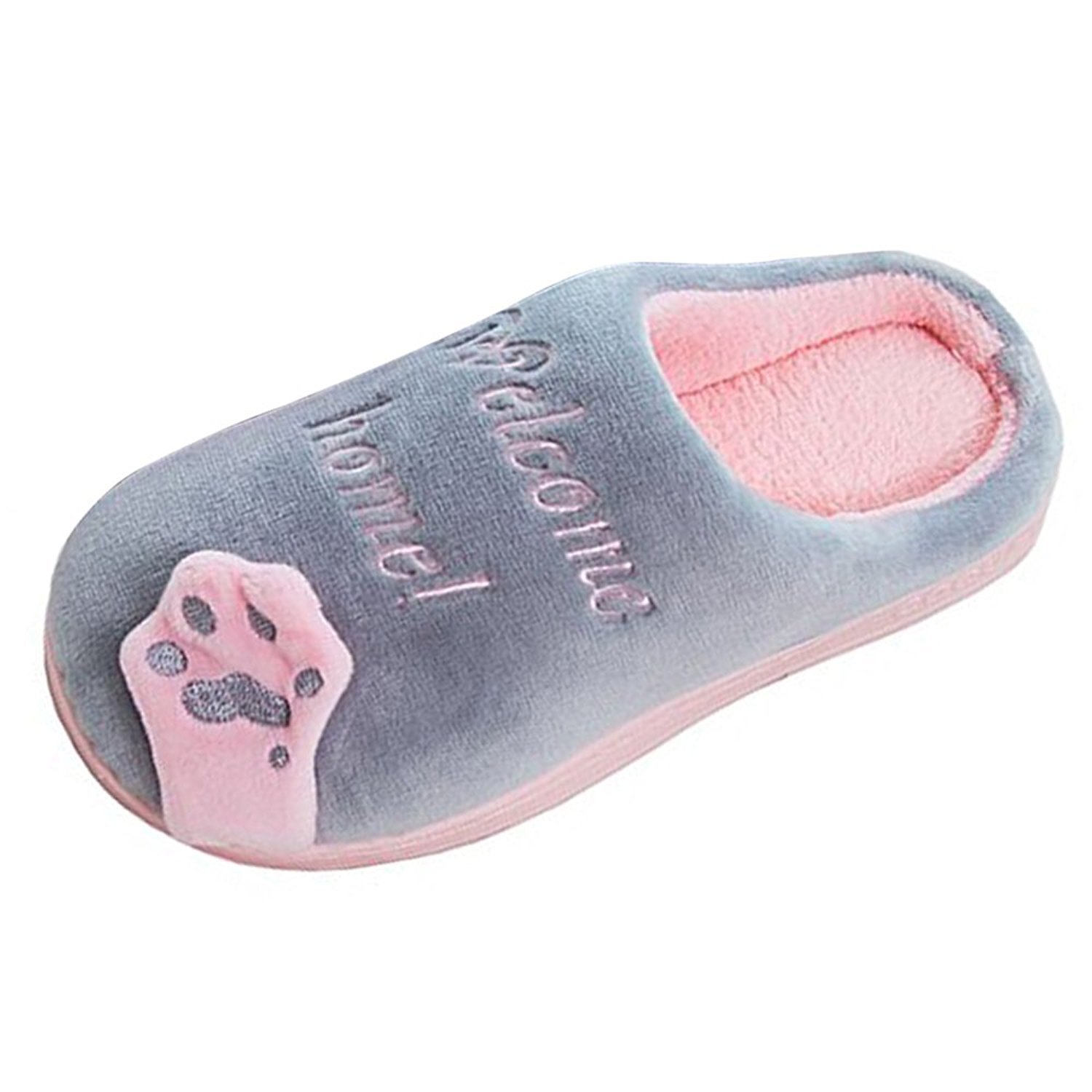 Rojeam Mignon Pantoufle de Noël Pantoufles Chaudes Chaussons Pantoufles de nouveauté en Peluche Douce