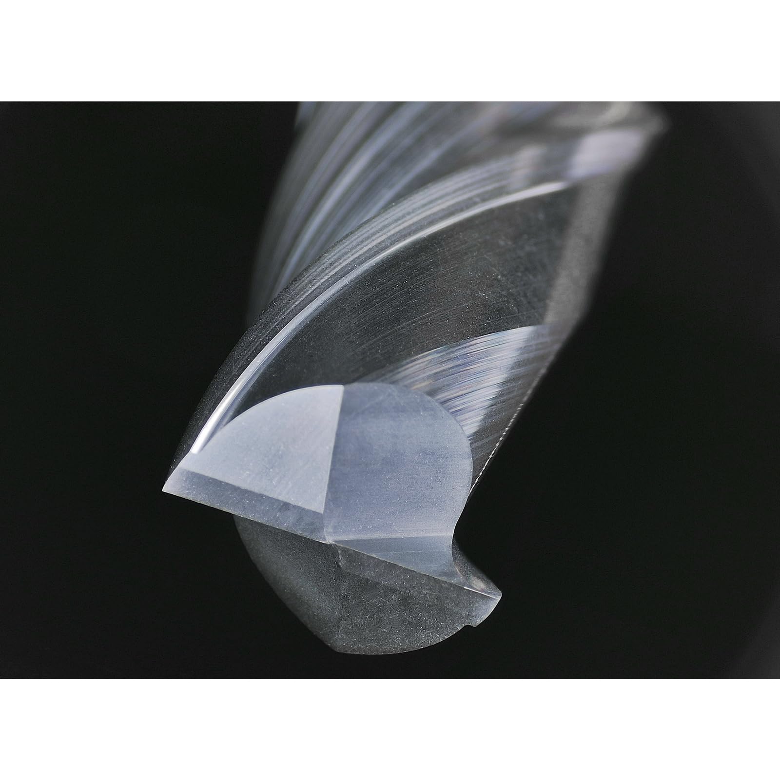 Tools zestaw 2 frezów kwadratowych z węglików spiekanych do cięcia stali stopowych, żeliwa, aluminium - fazowana krawędź do frezowania pionowego - pręt 3/8 (0,95 ~