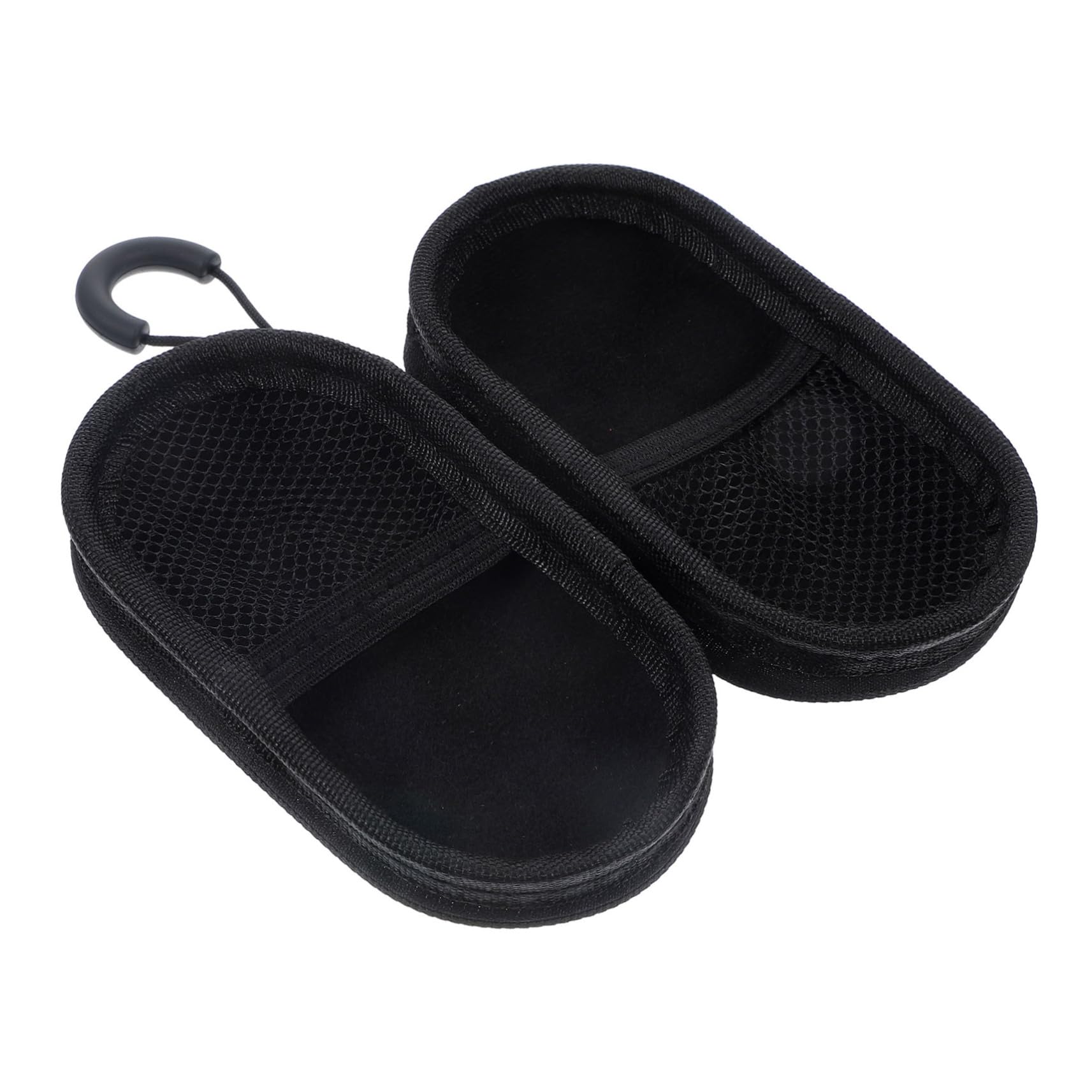 ibasenice Guitar Tuner Storage Case Hard Shell Eva Cover Small Travel Case for Acoustic Guitar Electronics Organizer Cable Cord Organizer