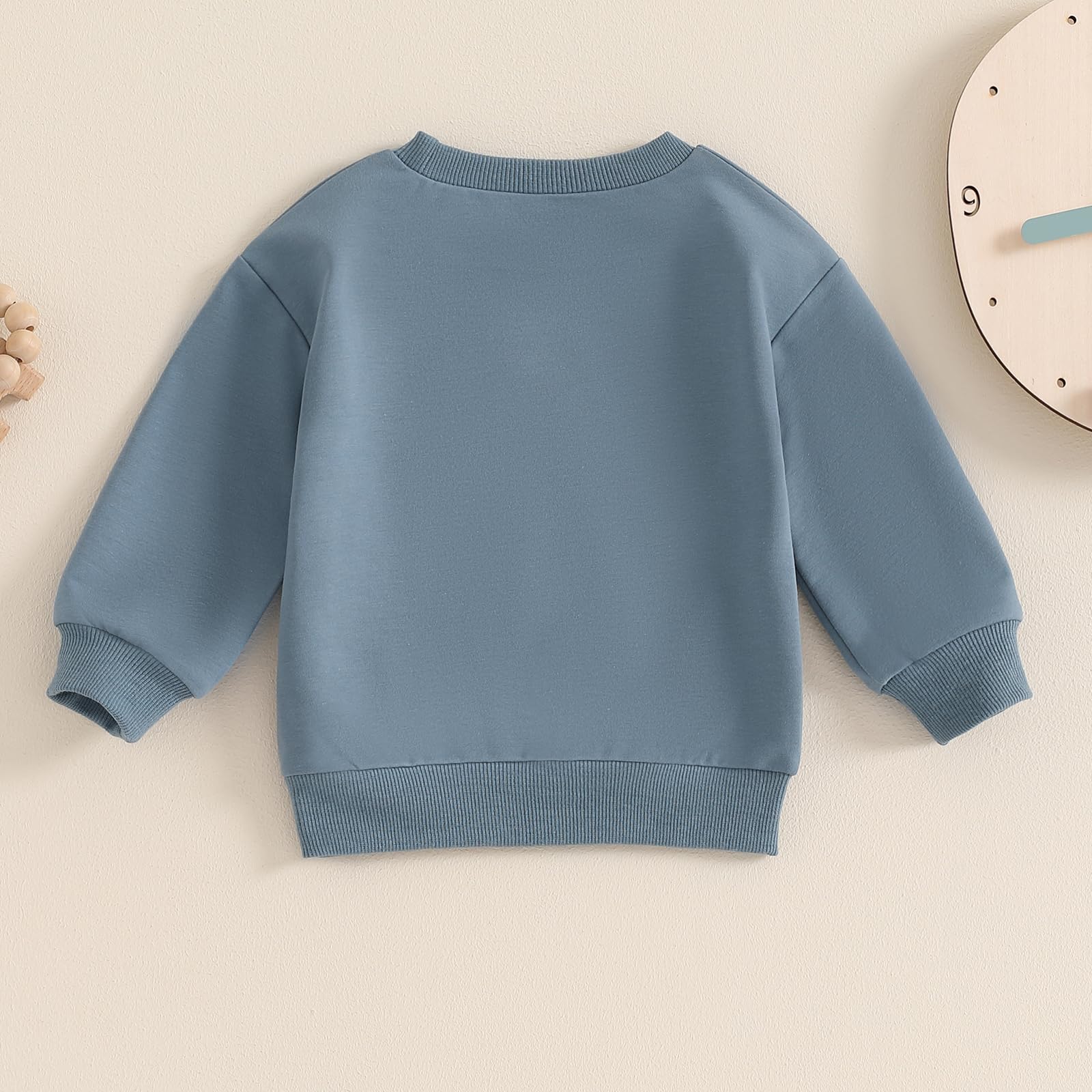 Sweat-shirt à manches longues pour enfants garçons avec inscription Big Brother et imprimé lettres