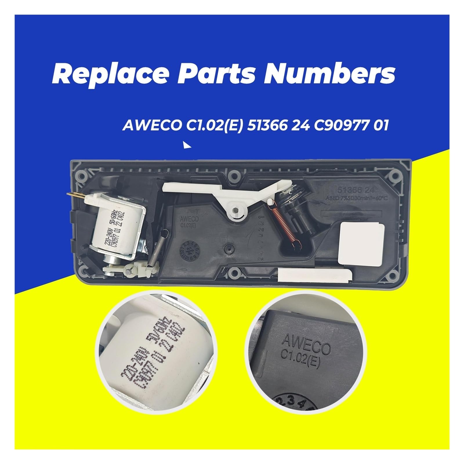 17476000007435 AWECO C1.02(E) 51366 24 C90977 01 220~240VAC 50/60Hz Distributeur général de détergent for lave-vaisselle