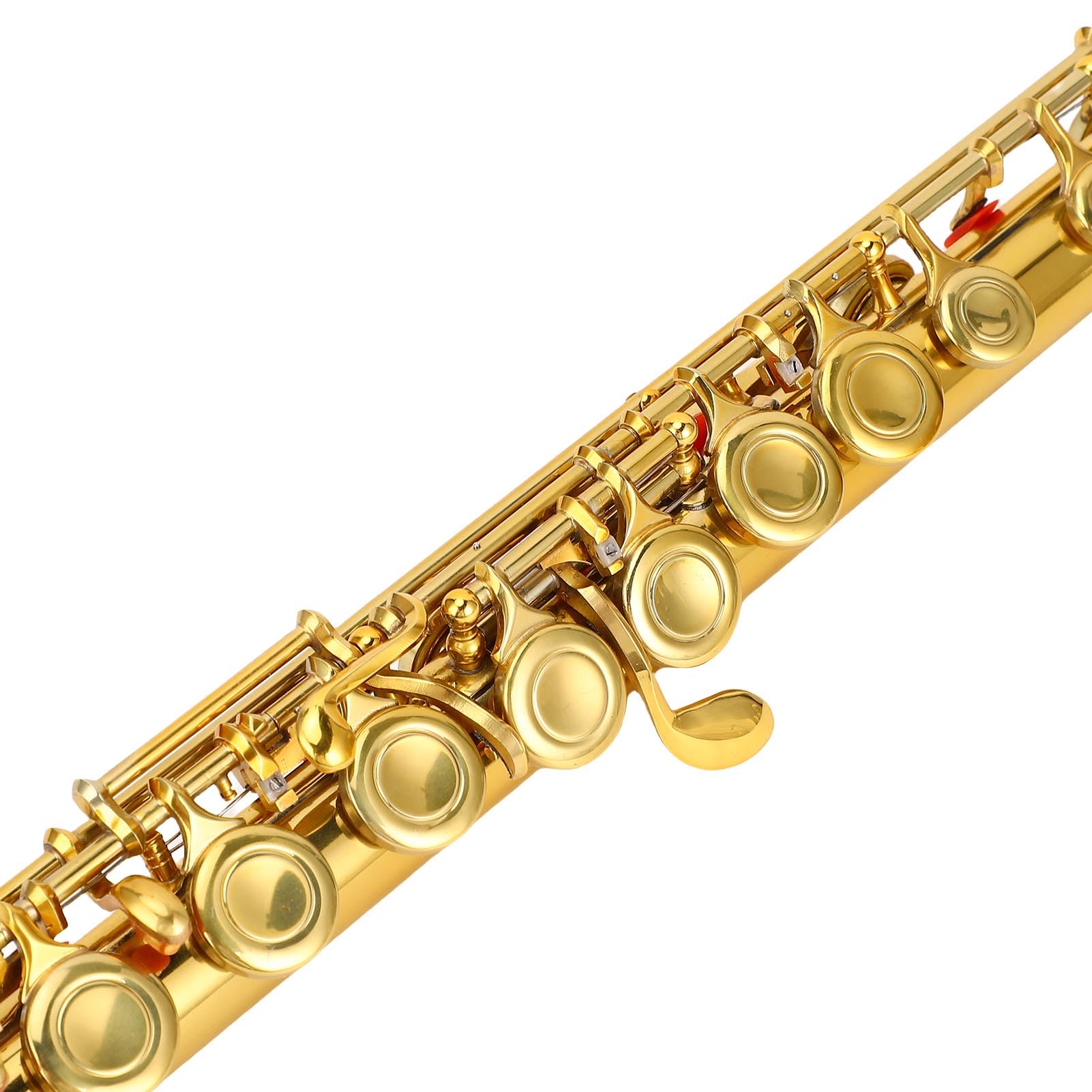 Fabater C Flautas, Agujero Cerrado 16 Llaves Flauta para Niños Principiantes, Instrumento de Flauta de Alumno Dorado, Incluye Estuche de Transporte, Varilla de Sonda, Cuproyickel