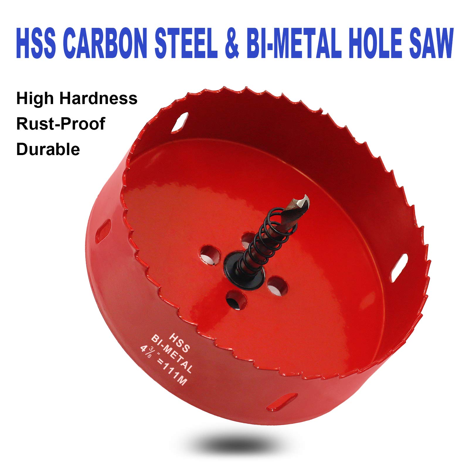 Hordion Hole Saw - 4 3/8" Bi-Metal -2 Hordion Hole Saw - 4 3/8" Bi-Metal -2