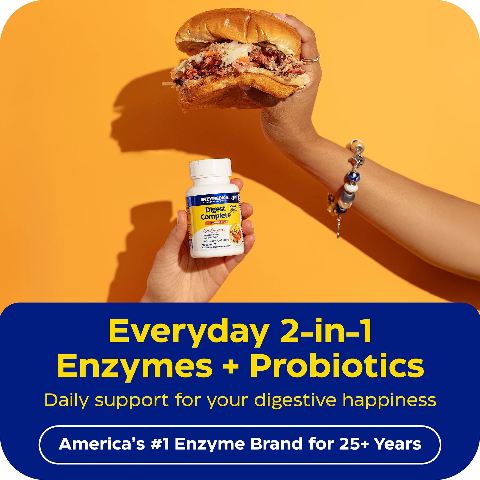 Enzymedica Digerir + probióticos - 90 caps 55 gr