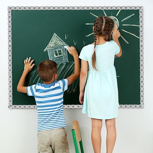 Miniatura 5 de 24 bordes magnéticos para pizarra blanca, tiras magnéticas para tablón de anuncios, bordes de tablón de anuncios, escuela, aula, pizarra, decoración