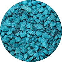Spectrastone Special Turquoise Aquarium Gravel - 5 lb pH-Safe, Non-Toxic Substrate for Freshwater Tanks
