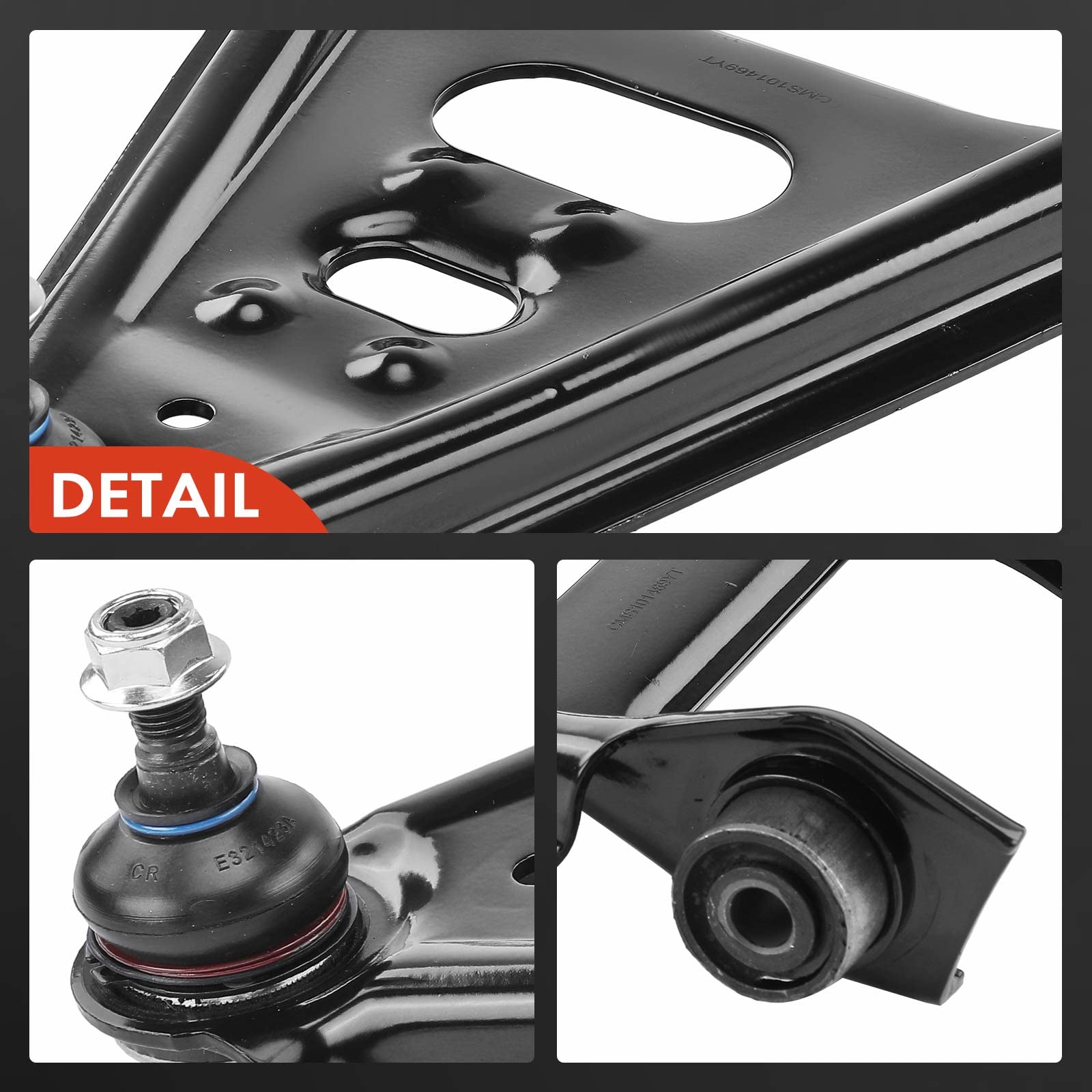 Frankberg Wahacz przedni lewy lub prawy, kompatybilny z Fortwo Cabrio 451 2007-Dzisiaj Fortwo Coupe 451 2007-Dzisiaj Replace # 4513300010
