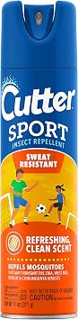 Cutter Sport Insect Repellent Aerosol 11 oz, Plain