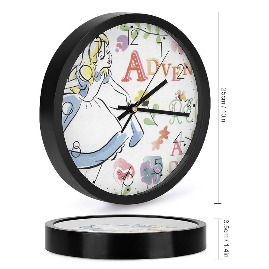 新品☆不思議の国のアリス 壁掛け時計 インテリア Amazon.co.jp: 不思議の国のアリス アニメ 壁掛け時計 かけ時計