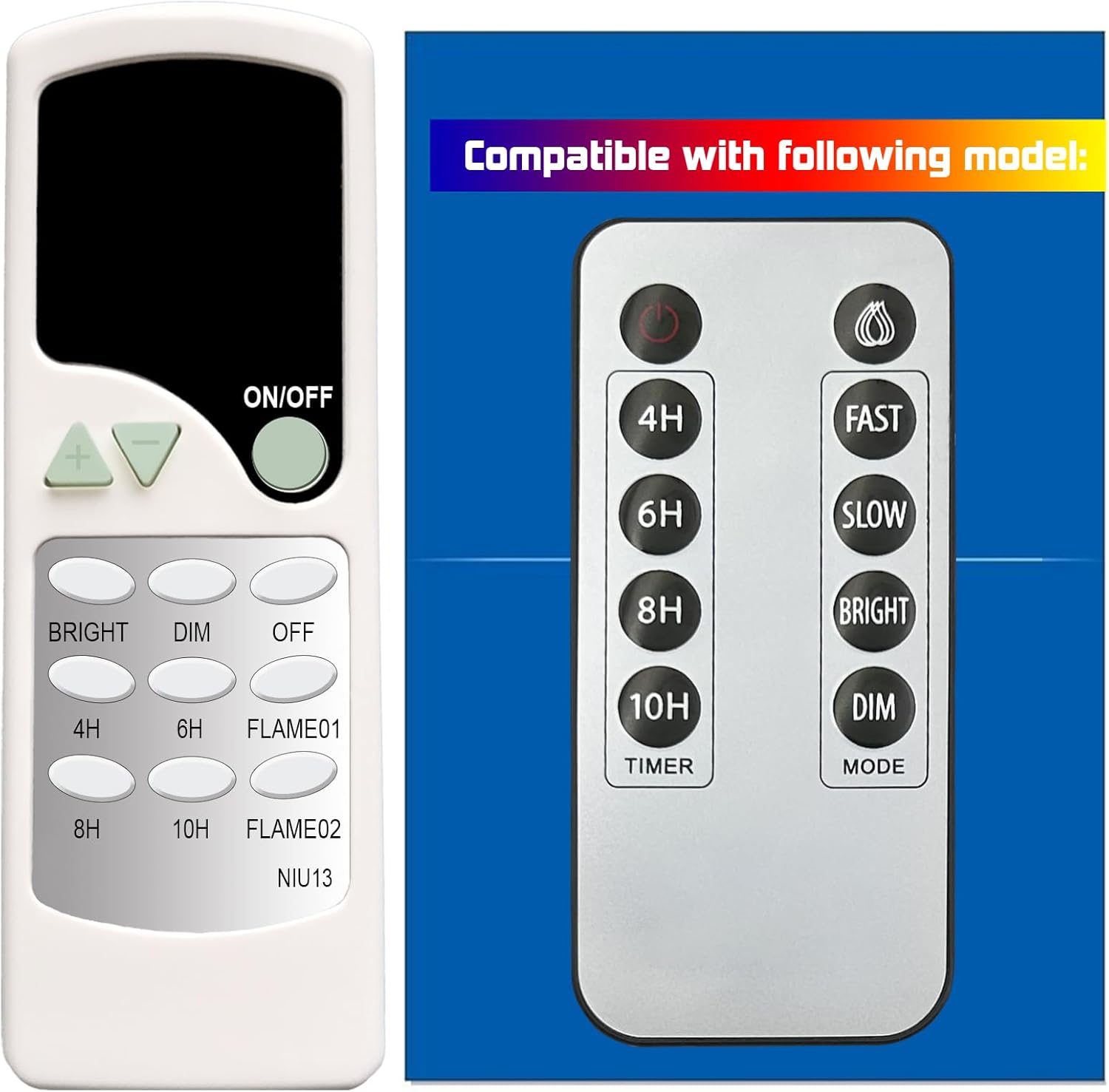 Replacement Remote Control for Matchless Moving Flame LED