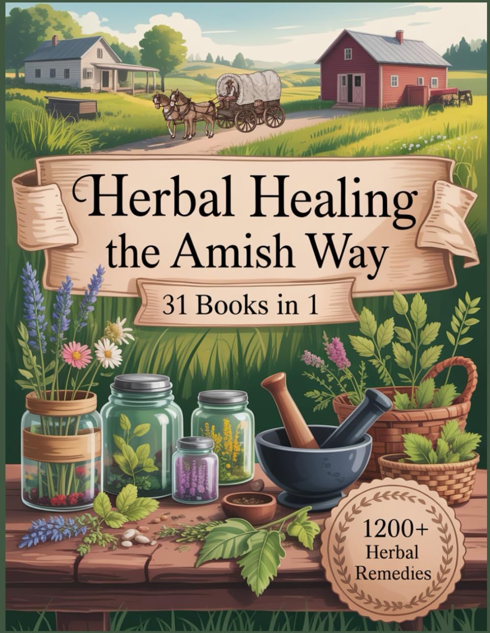 Herbal Healing The Amish Way: Traditional Herbal Knowledge for Simple, Natural Living