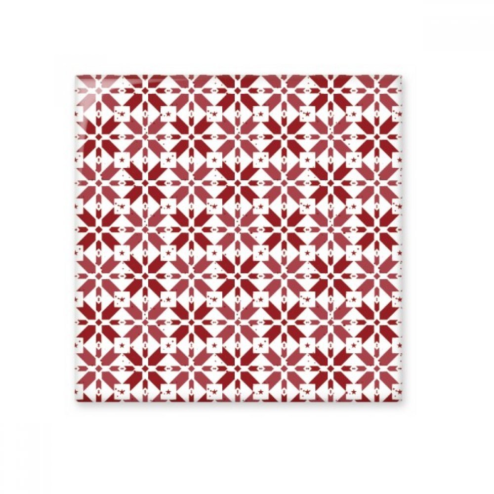 Carreau céramique de Noël rouge blanc DIYthinker pour rénover vos murs ternes