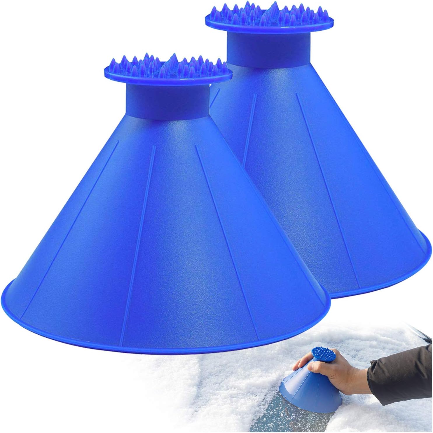 SCRAPER CONE®️ 3 Pack The Original Ice Scraper, Snow