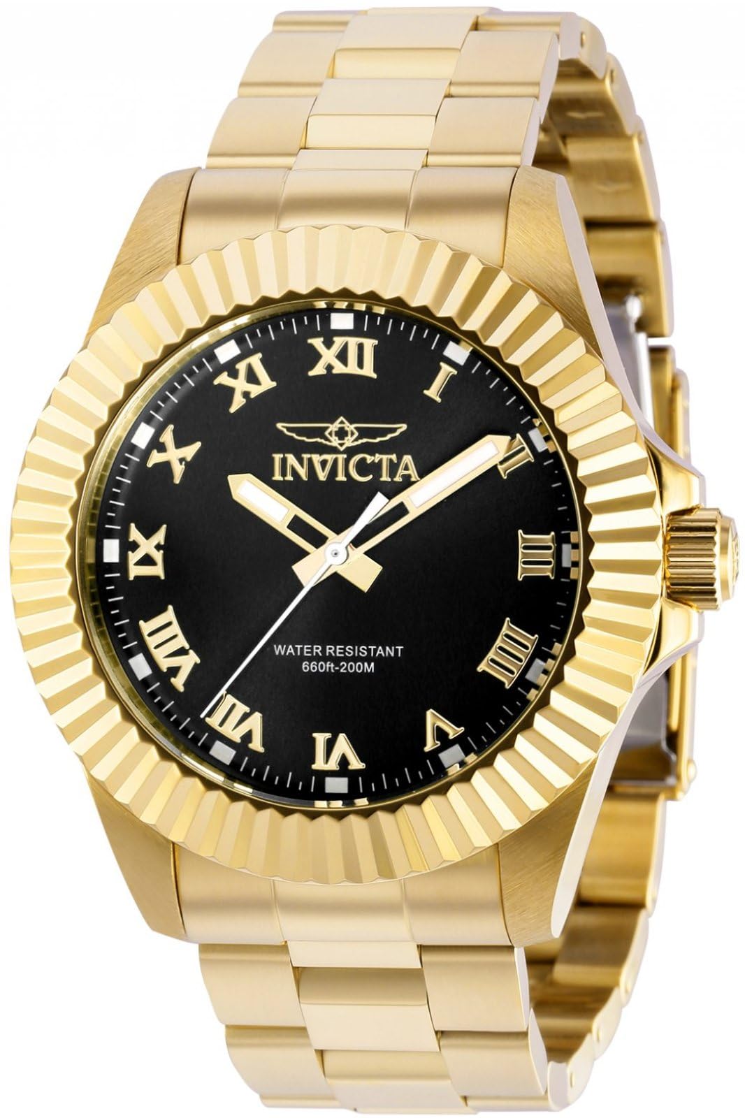 Invicta Analogue Black Dial Mens Stainless Steel Watch-37406 (B09SDJPVTD) Amazon Price History, Amazon Price Tracker