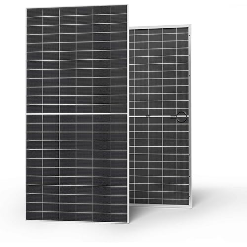 Renogy Solar Panels 1180W 12V/24V N-Type Bifacial Solar Panel 2PCS 590W Monocrystalline On/Off Grid Application Over 1000 Watt Solar Panel High Efficiency Durable for Homes Roof RV Boat Camping Black