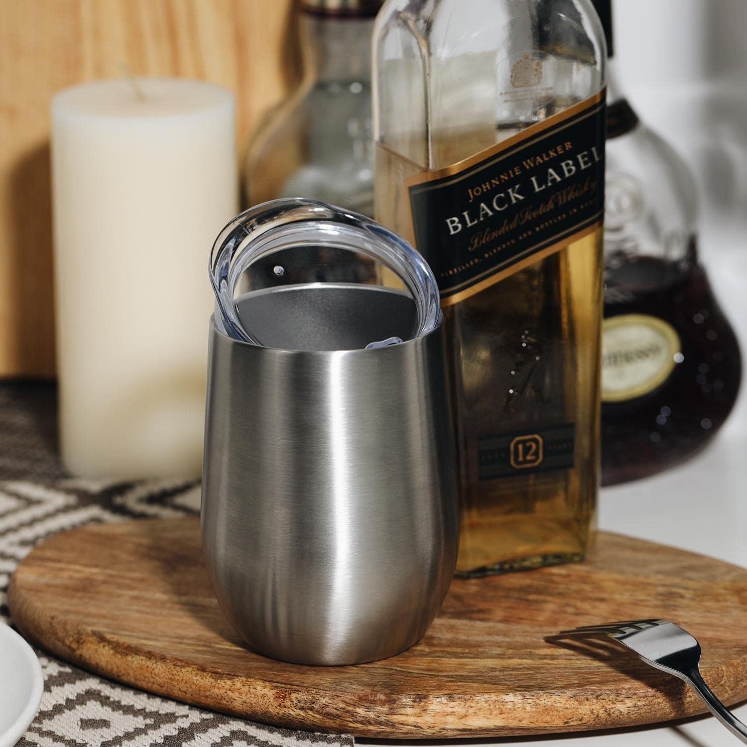 MEWAY 12oz Wine Tumbler Mix Color 12 Pack Bulk Gifts for Women, Vacuum Stainless Steel Travel Mug with Lid,Insulated Stemless Wine Cup Glass for Coffee,Cocktails,Drinks(Mix,Set of 12) - Image 6