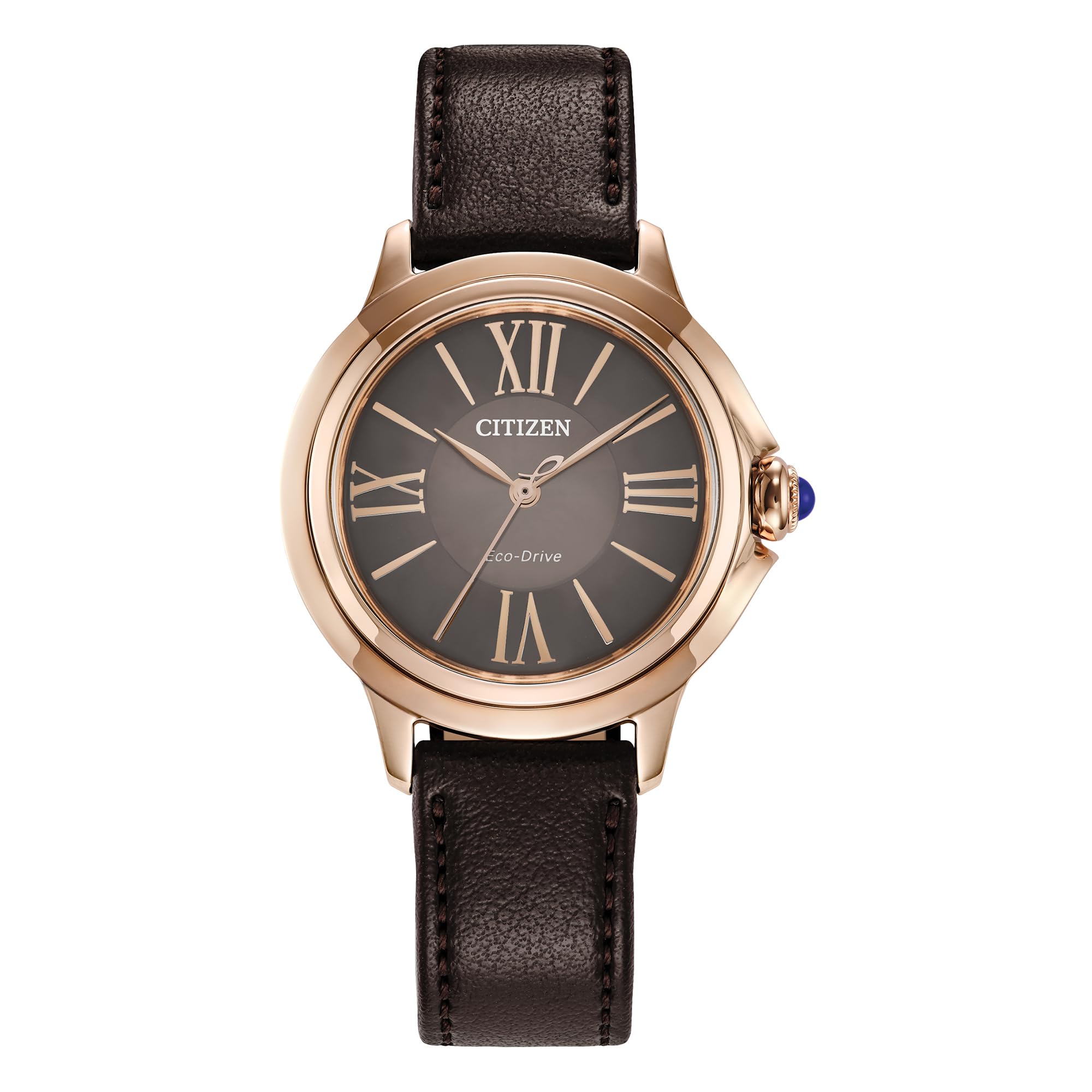 Citizen Brown Womens Analogue Watch  EM1163-09X