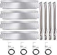 Vista 18 de Criditpid Grill Replacement Parts for Nexgrill 720-0925S, 720-0864, 720-0864M Models. Grill Heat Plates, Burner Tubes and Grill Ignitors for BBQ PRO
