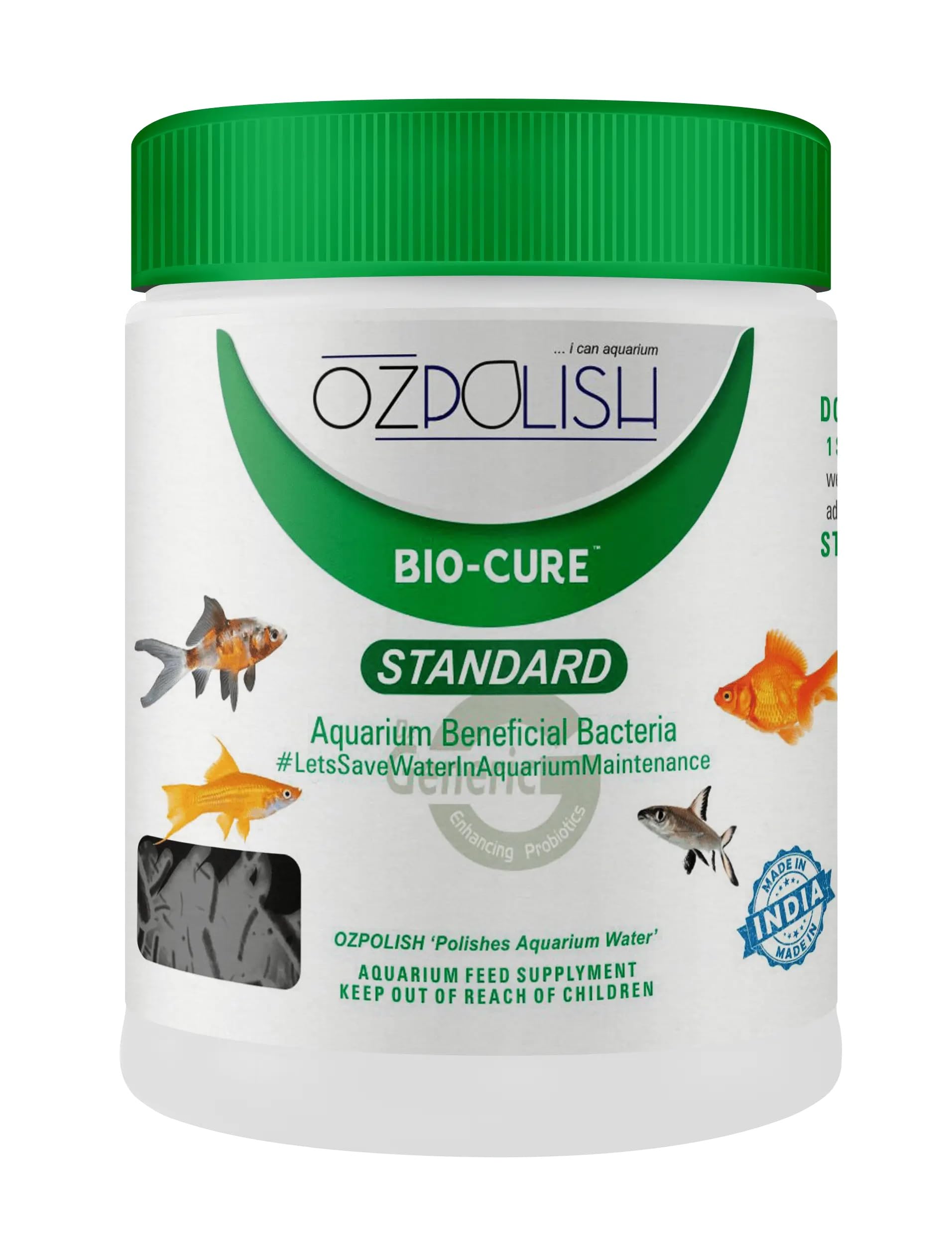 OZPOLISH Bio-Cure Standard by Aquatic Habitat Pack-of-Two,200 GMS(100gmsX2) Through Shirdisai Aquatics- Good Bacteria for Aquariums (B0CD26BZNN) Amazon Price History, Amazon Price Tracker