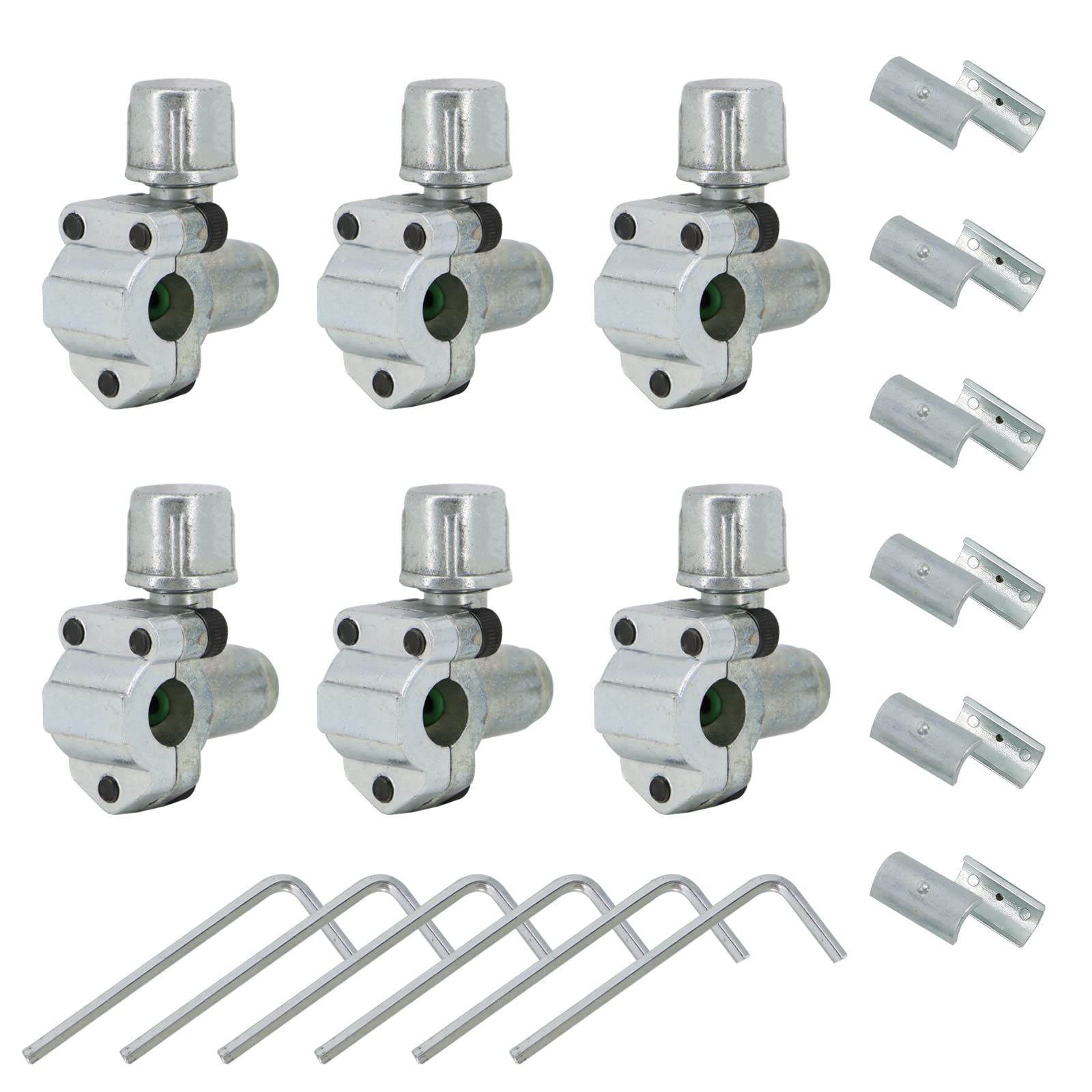 bathivy 6Pcs BPV31 Bullet Piercing Tap Valve Line Tap Valve Kits, Compatible with 1/4 Inch, 5/16 Inch, 3/8 Inch Outside Diameter Pipes, Replace for AP4502525, BPV31D, GPV14, GPV31, GPV38, GPV56, MPV31