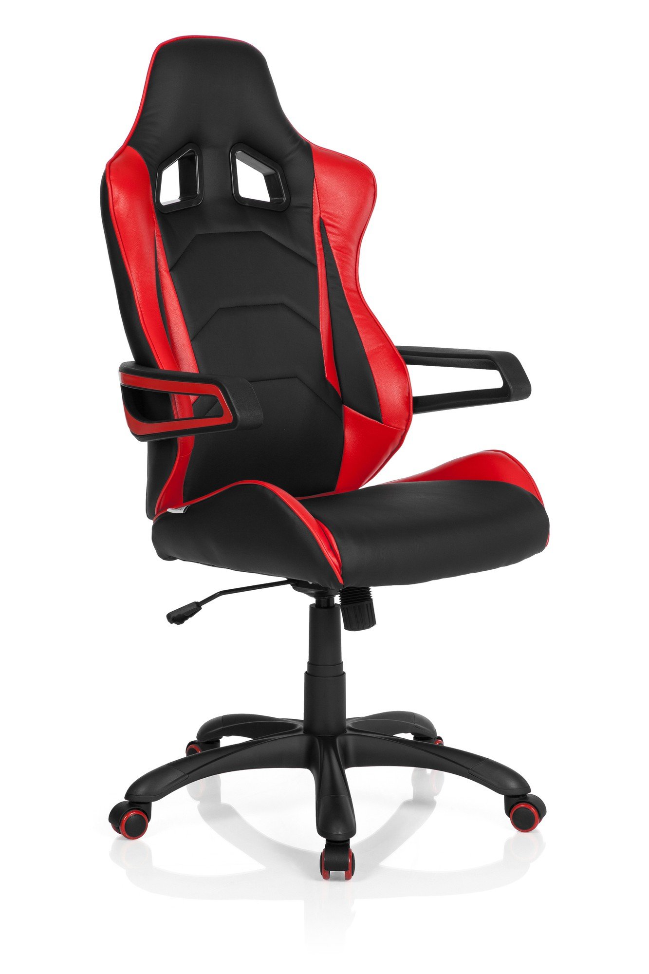 Gaming Chair Office Chair Game Pro I Faux Leather Black