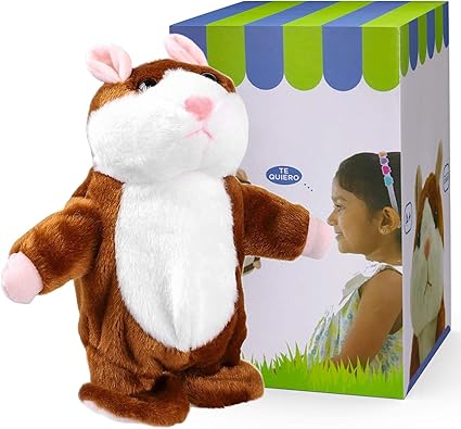 talking hamster plush toy amazon