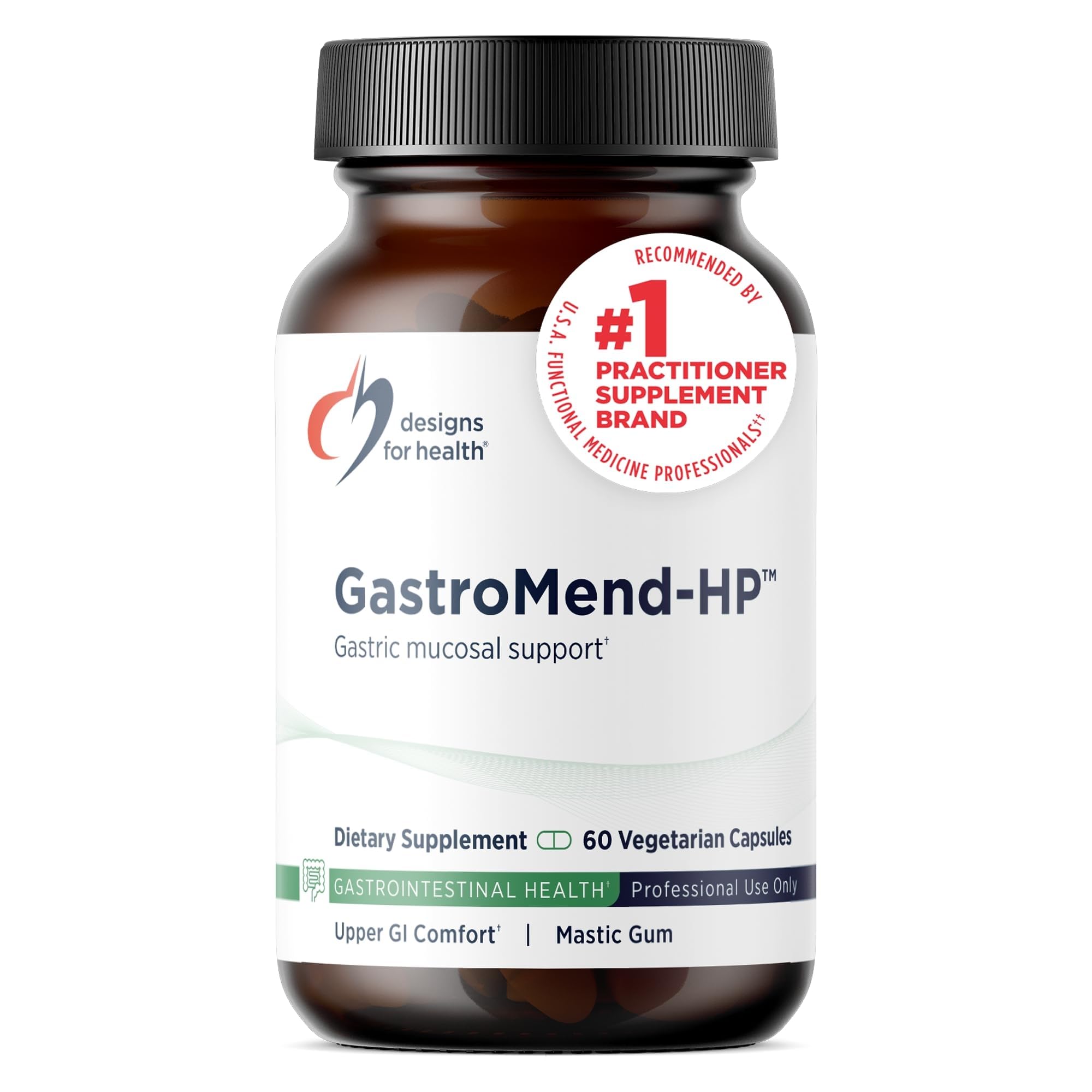 Designs for Health GastroMend HP, Gut Health Supplements, 120 Capsules — Amazon image 9