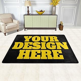 Custom Rug Personalized Area Rugs Custom Area Rug for Bedroom with Text ...