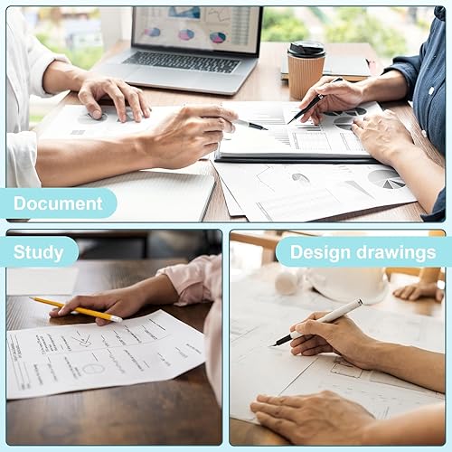 Miniatura 7 de Papel térmico de 8.5 x 11 pulgadas, tamaño carta, multiusos, 200 hojas, papel de impresora compatible con M08F-Letter, impresora Brother PJ Series,