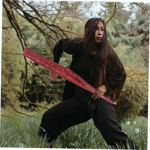 Miniatura 7 de BESTOYARD 2pcs sedoso Proective Cosplay bolsa papel caligrafía fu llevar chino marcial titular japonés wakizashi