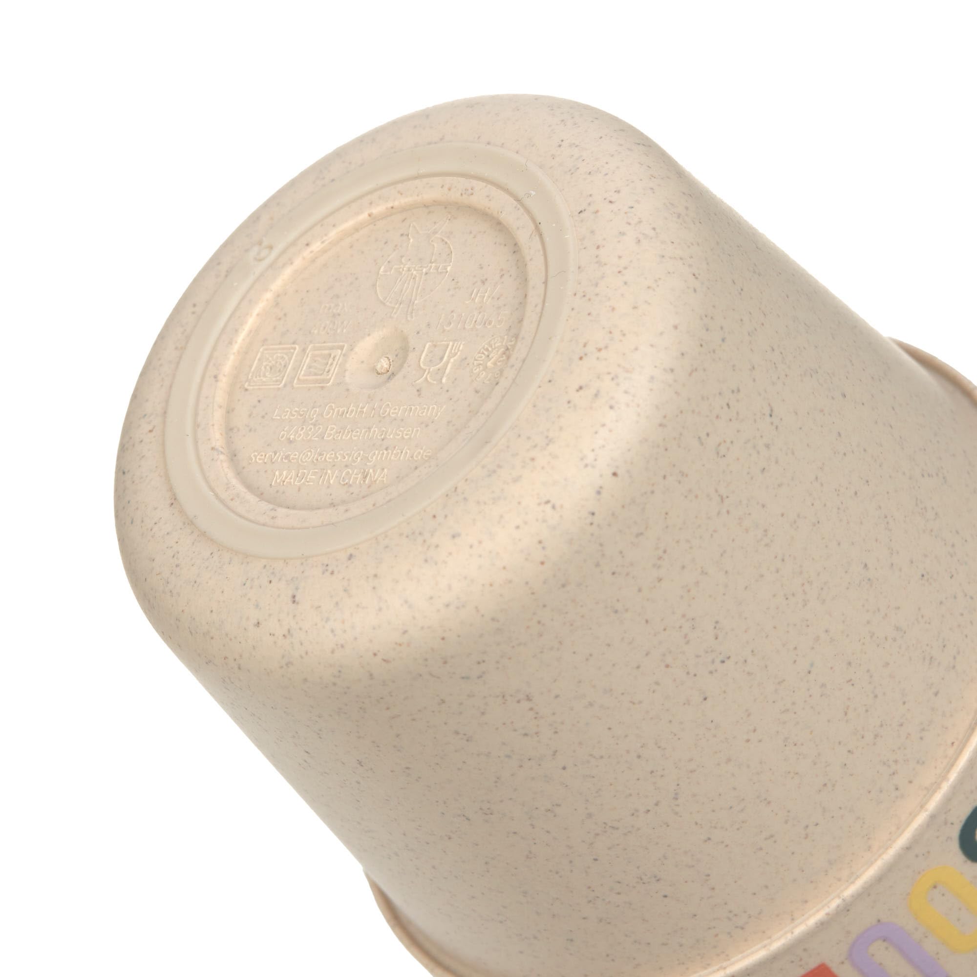 LÄSSIG Ensemble de vaisselle pour enfants (assiettes, tasses, bols, cuillères) sans mélamine, sans BPA, pour lave-vaisselle et micro-ondes/Dish Set Happy Fruits Cherry