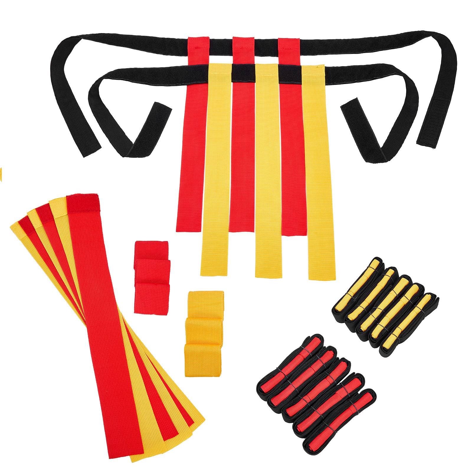 Cinturón Flag Fútbol Adultos Jóvenes Flag Fútbol Cinturones Ajustable Rugby Flag Tag Cinturón