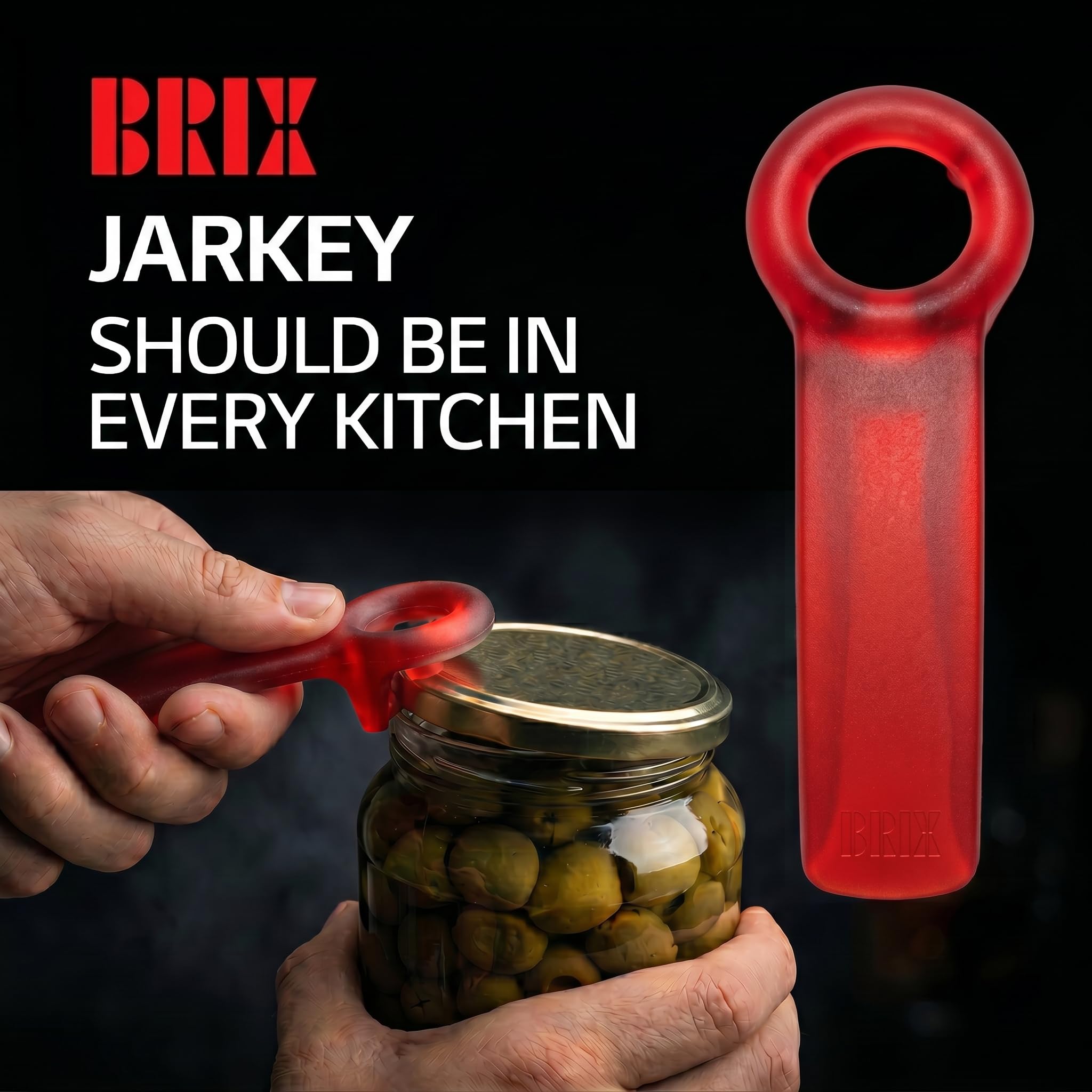Amazon.co.jp: Brix JarKey Jar Opener, The Original JarPop
