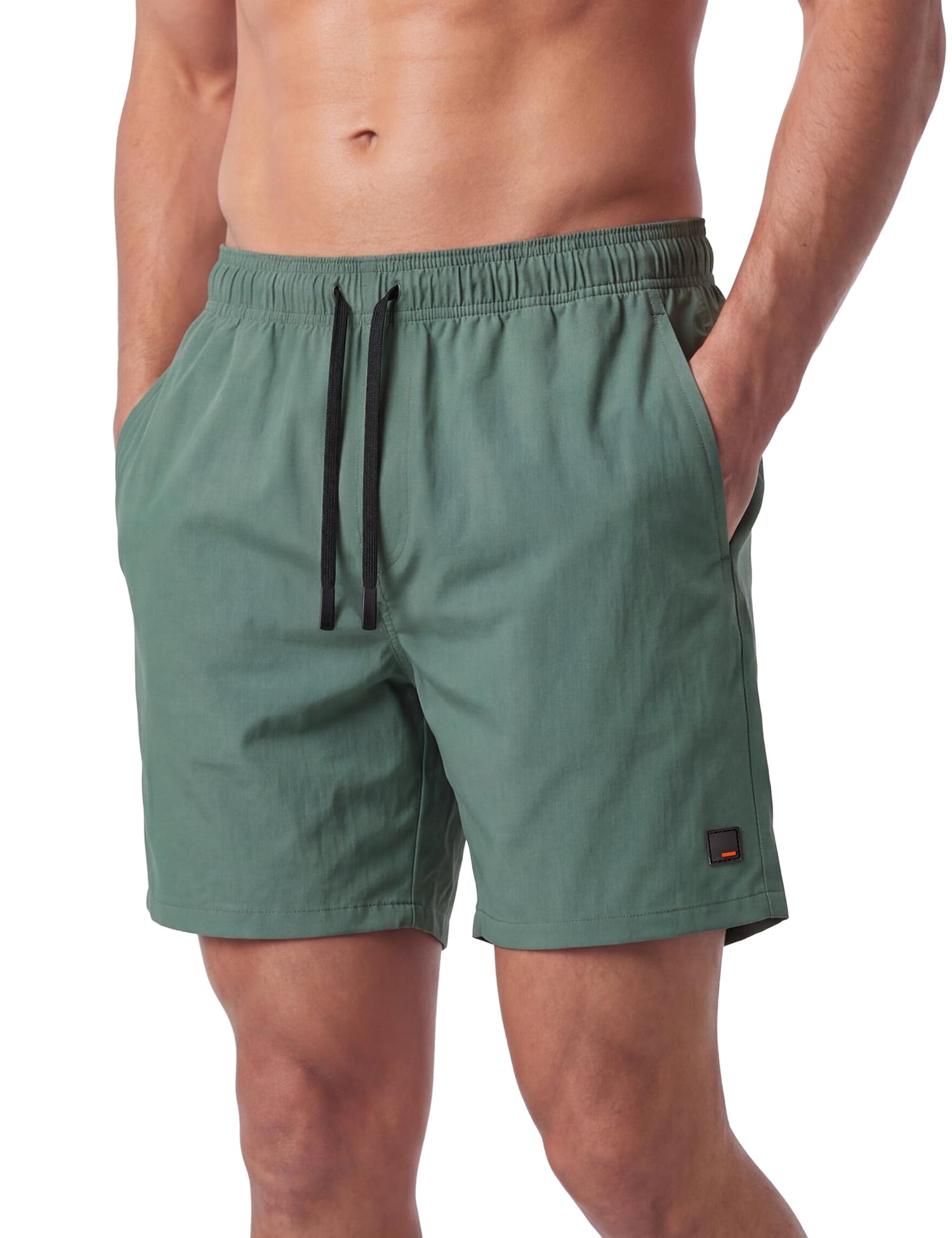 DAMENSCH Men Matte Finish, Quick-Dry Shorts DaAqua Swim Shorts-image-44