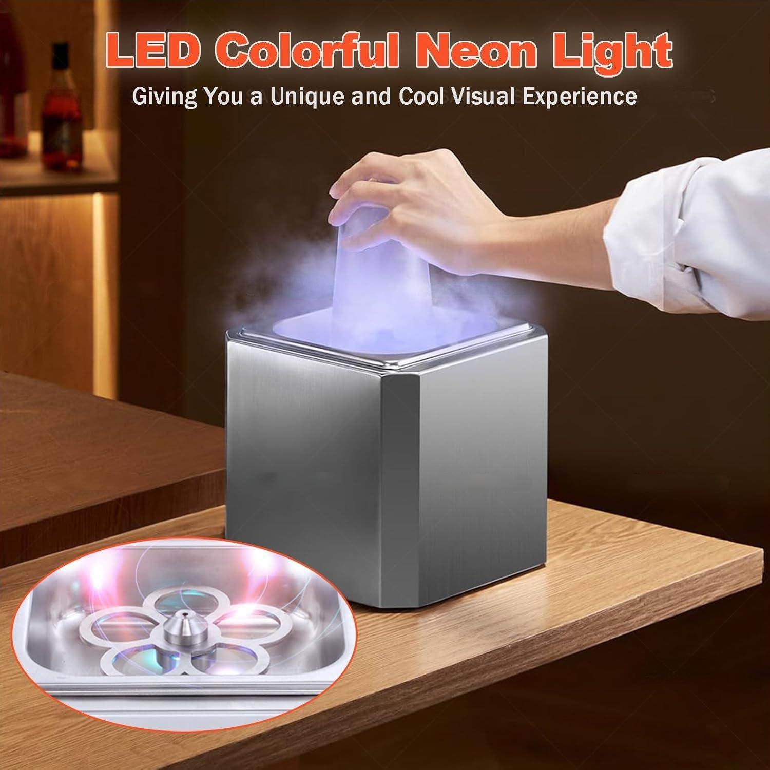 Raffreddatore per Bicchieri Da Birra, 4-6 Secondi/Bicchiere Con Luce LED, Raffreddatore Istantaneo per Bicchieri Di Vino, Bevande Miste E Succhi, Raffreddatore per Bicchieri Di Vetro Ideale per Bar