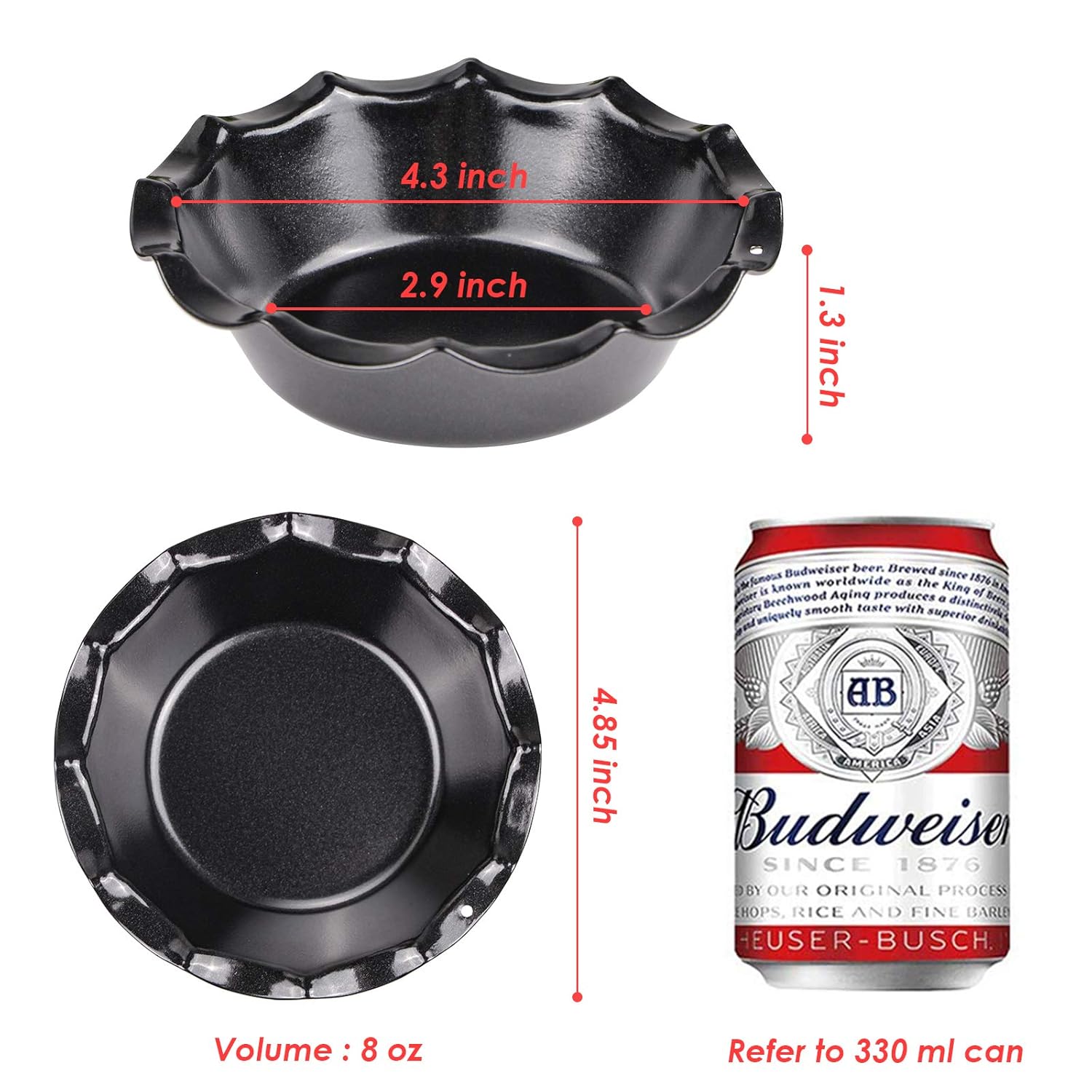 small pie baking dish