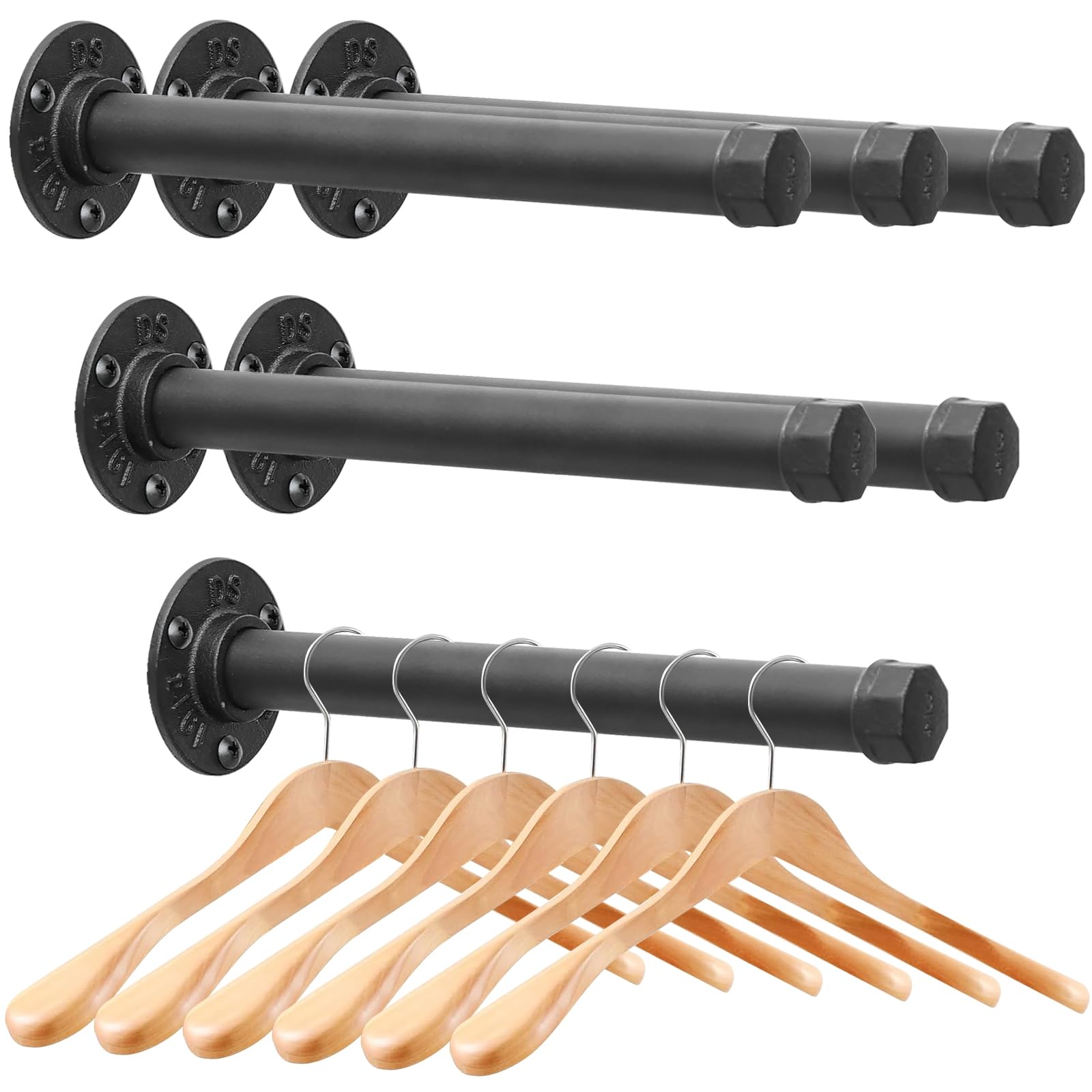 Cazzon Cast Iron Wall Rack